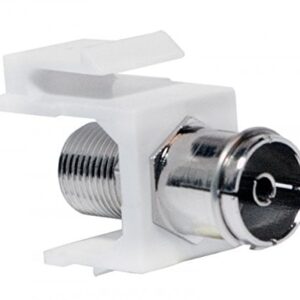 Adattatore Keystone IEC Femmina a F Femmina LOGILINK