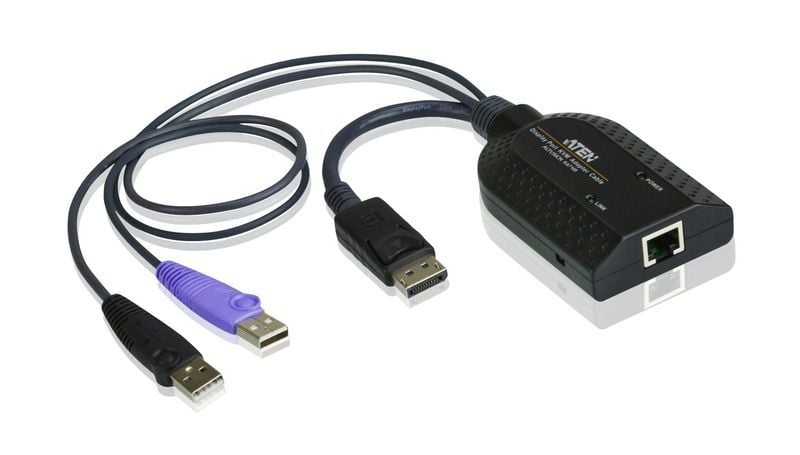Adattatore KVM USB DisplayPort Virtual Media con supporto Smart Card KA7169 ATEN