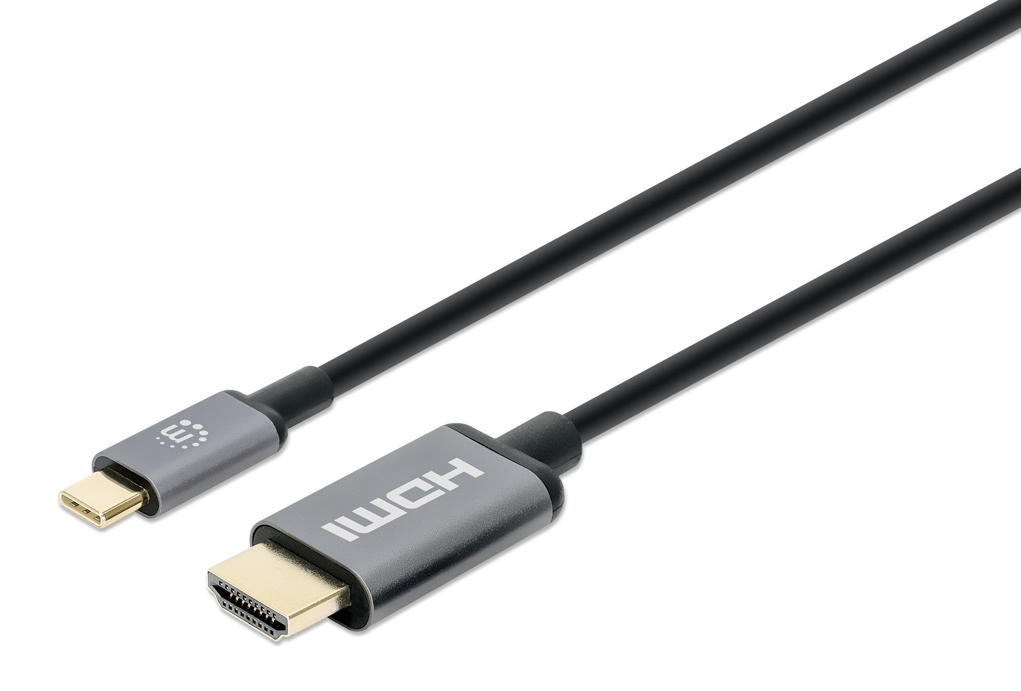 Cavo Adattatore USB-C™ Maschio a HDMI Maschio 1m Nero MANHATTAN