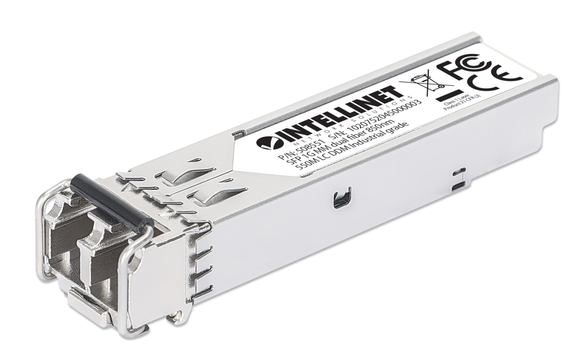 Transceiver Industriale Gigabit Fibra Ottica LC Duplex SFP INTELLINET