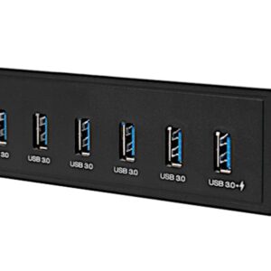 Hub USB Interno 5,25'' 7 porte USB 3.0 con Ricarica Veloce LOGILINK