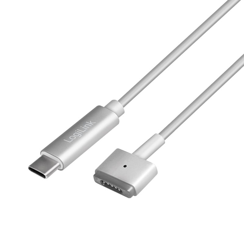 Cavo di ricarica USB-C™ Compatibile con Apple MagSafe 2, silver LOGILINK