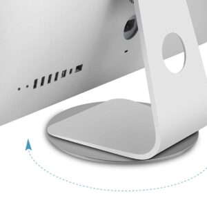Base Girevole 360&deg; Antiscivolo per Monitor Tablet Laptop in Alluminio LOGILINK