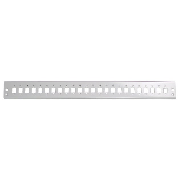 Pannello di distribuzione 24 bussole SC Simplex / LC Duplex 1U Grigio OEM