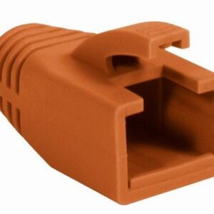 Copriconnettore per Plug RJ45 Cat.6 8mm Arancione INTELLINET