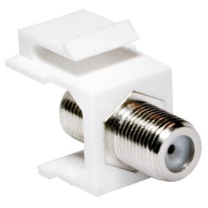 Adattatore Keystone BNC 75 Ohm F/F Bianco LOGILINK