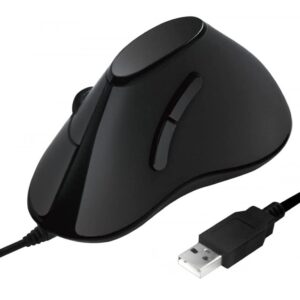 Mouse Verticale Ottico Ergonomico USB 1000dpi Nero LOGILINK
