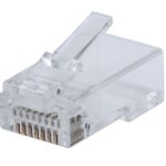 Confezione 50 Plug modulari RJ45 passanti Cat5e FastCrimp INTELLINET