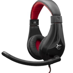 Cuffie Gaming con Microfono Serval Nero Rosso SERVAL WHITE SHARK