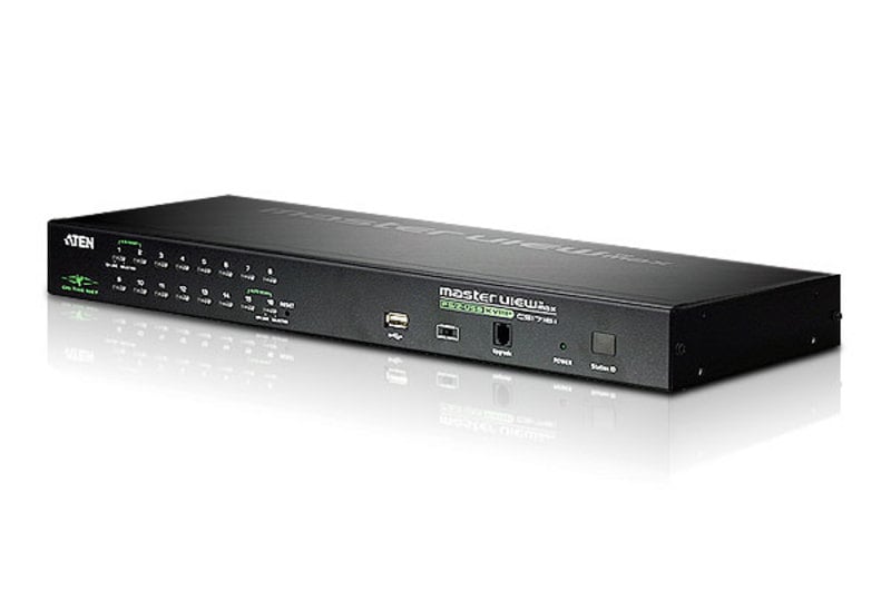 Switch KVM over IP PS/2-USB VGA a 16 porte per 1 accesso condiviso locale/remoto, CS1716I ATEN