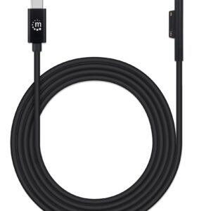 Cavo di ricarica da USB-C™ a Surface® Connect 1,8m Nero MANHATTAN