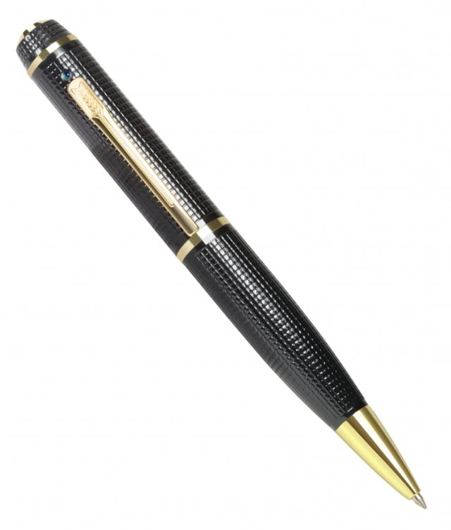 VIP Spia Penna Biro con Telecamera 8GB FullHD Nero TECHNAXX