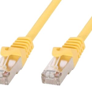 Cavo di rete Patch in rame Cat.6 Giallo SFTP LSZH 5m TECHLY PROFESSIONAL