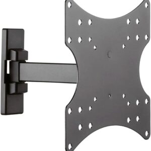 Supporto a muro per TV LED LCD 23 - 42'' inclinabile 2 snodi nero TECHLY