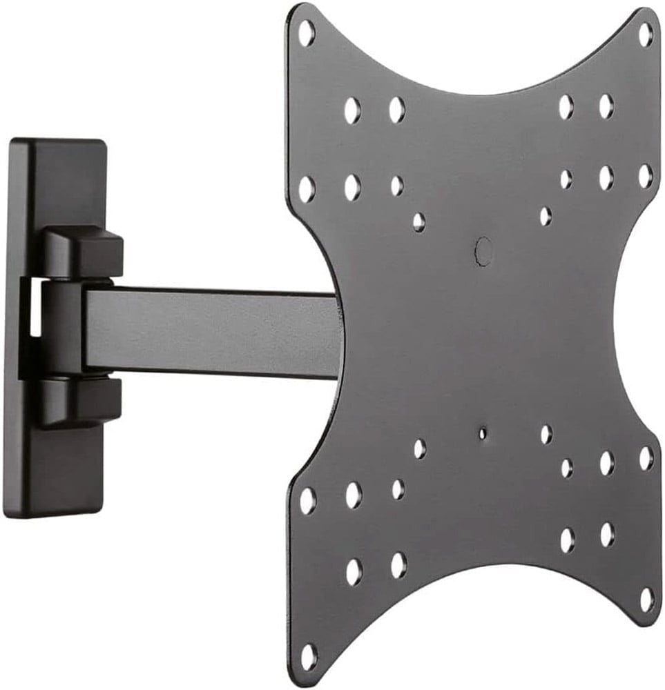 Supporto a muro per TV LED LCD 23 - 42'' inclinabile 2 snodi nero TECHLY