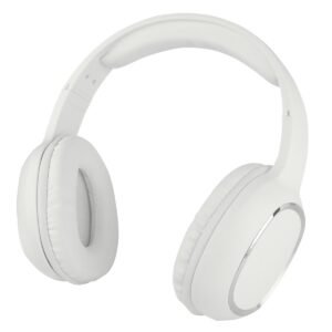 Cuffia Stereo Bluetooth con Microfono Bianco FONTASTIC