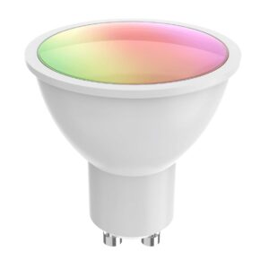 Lampadina LED GU10 400lm Smart Controllo Vocale Alexa, R9076 Classe F WOOX