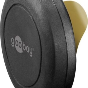 Supporto Magnetico Autoadesivo per Smartphone e Tablet Nero GOOBAY