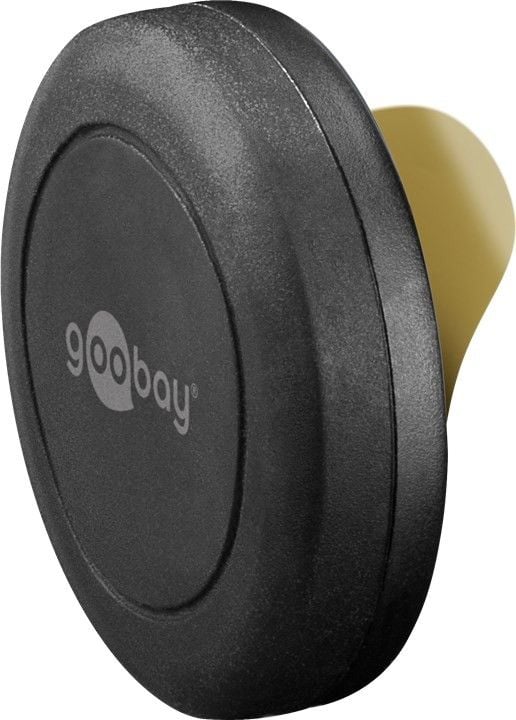 Supporto Magnetico Autoadesivo per Smartphone e Tablet Nero GOOBAY