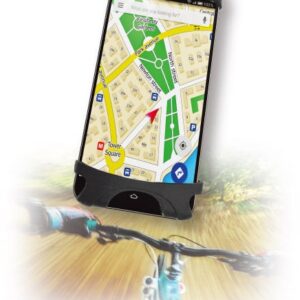Supporto per Smartphone da bicicletta in silicone TECHLY