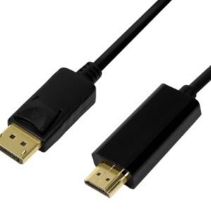 Cavo Convertitore DisplayPort 1.2 a HDMI 1.4 M/M 5m LOGILINK
