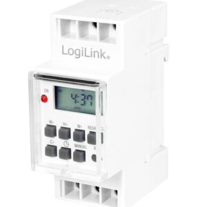Timer Digitale per Montaggio su Guida DIN LOGILINK