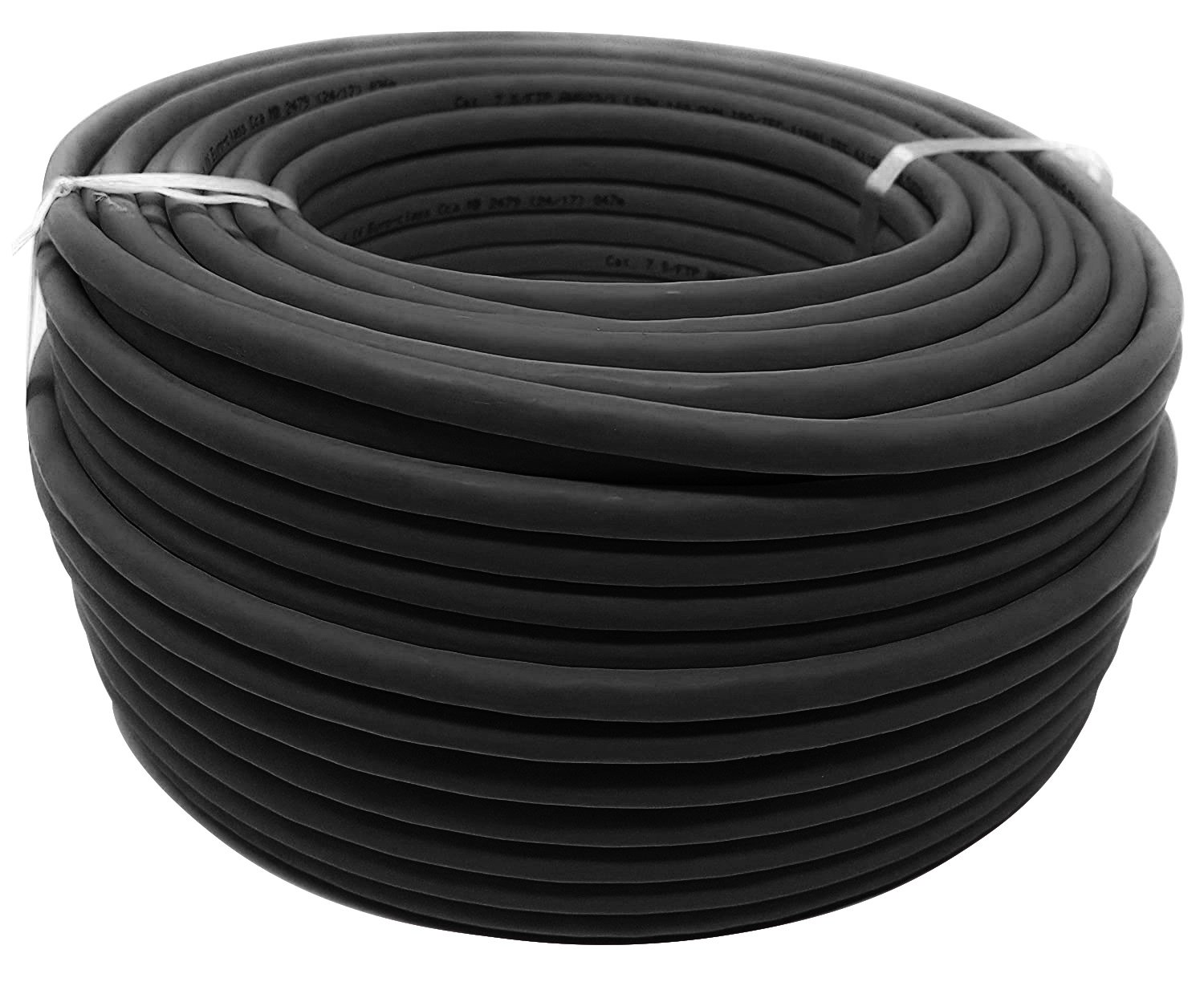 Matassa S/FTP Cavo Cat. 7 Rame per Interno Esterni 100m Rigido Nero OEM