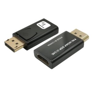Adattatore Convertitore da DisplayPort DP 1.2 a HDMI 4K 60Hz Nero TECHLY