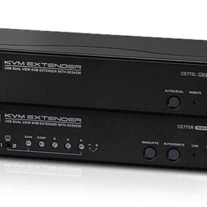 Extender KVM USB VGA Dual View con Deskew 300m CE775 ATEN