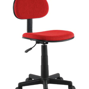 Sedia per Ufficio Colore Rosso TECHLY
