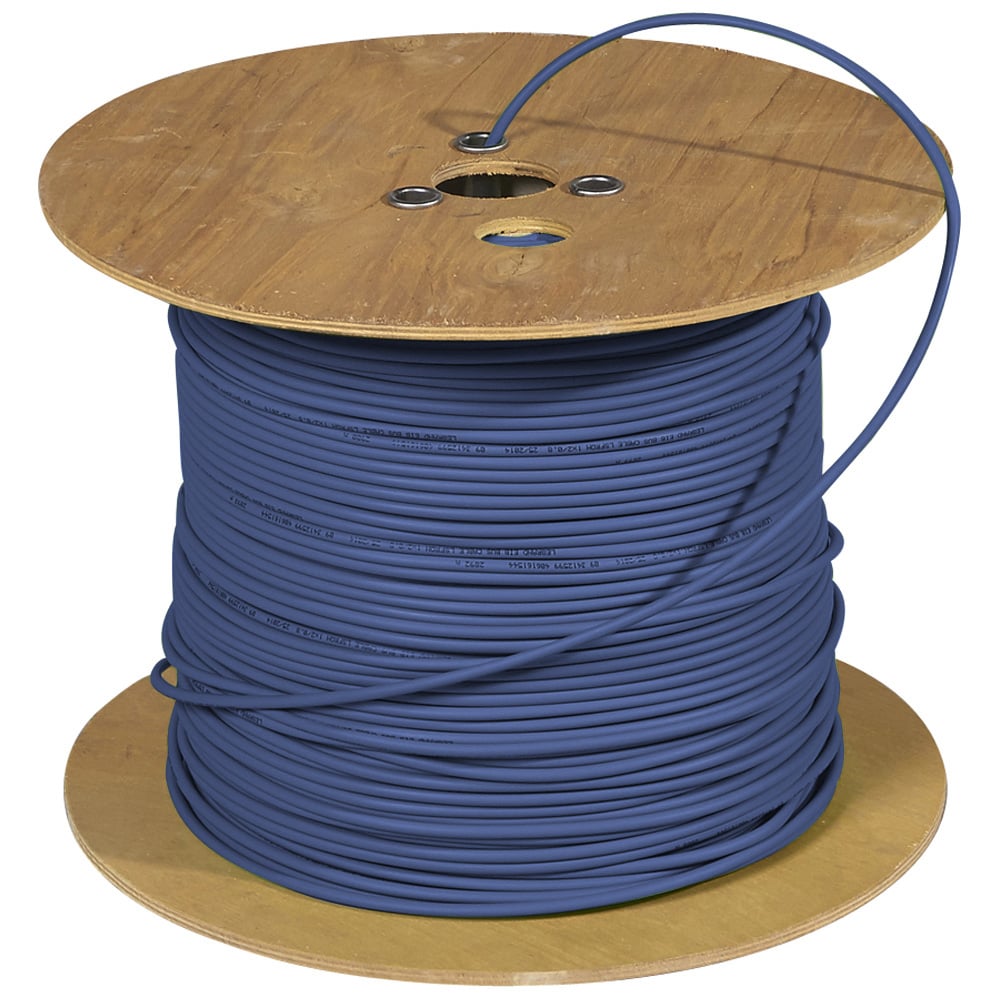 Bobina S/FTP Cavo Cat.7A+ Rame 500m Rigido PIMF B2ca Blu GOOBAY
