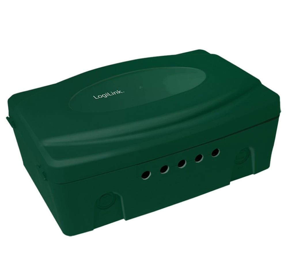 Scatola Elettrica IP54 Cable Organizer Organizzatore Cavi Verde LOGILINK - immagine 2