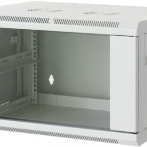 Armadio Rack 19'' a muro 15 unità due sezioni Grigio INTELLINET