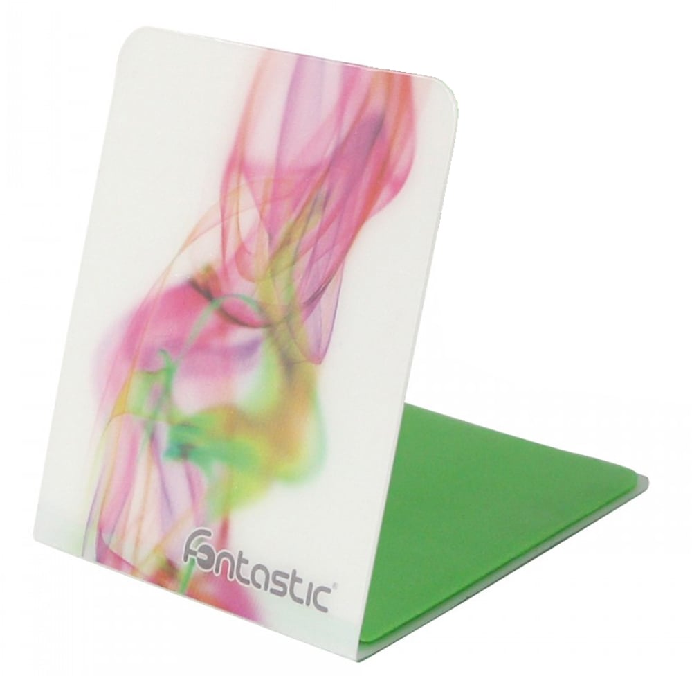 Supporto Smartphone Universale Adesivo Grip Phone con Stand Fumo Bianco FONTASTIC