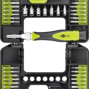 Kit Mini Valigetta 37 Cacciaviti di Precisione GOOBAY