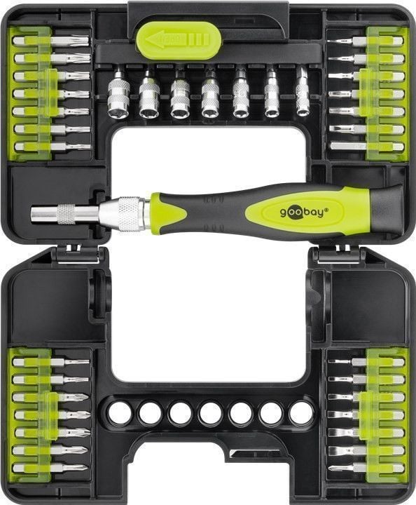 Kit Mini Valigetta 37 Cacciaviti di Precisione GOOBAY