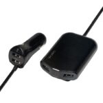 Caricatore da Auto 2 USB + 2 USB per Passeggeri Posteriori 24W LOGILINK