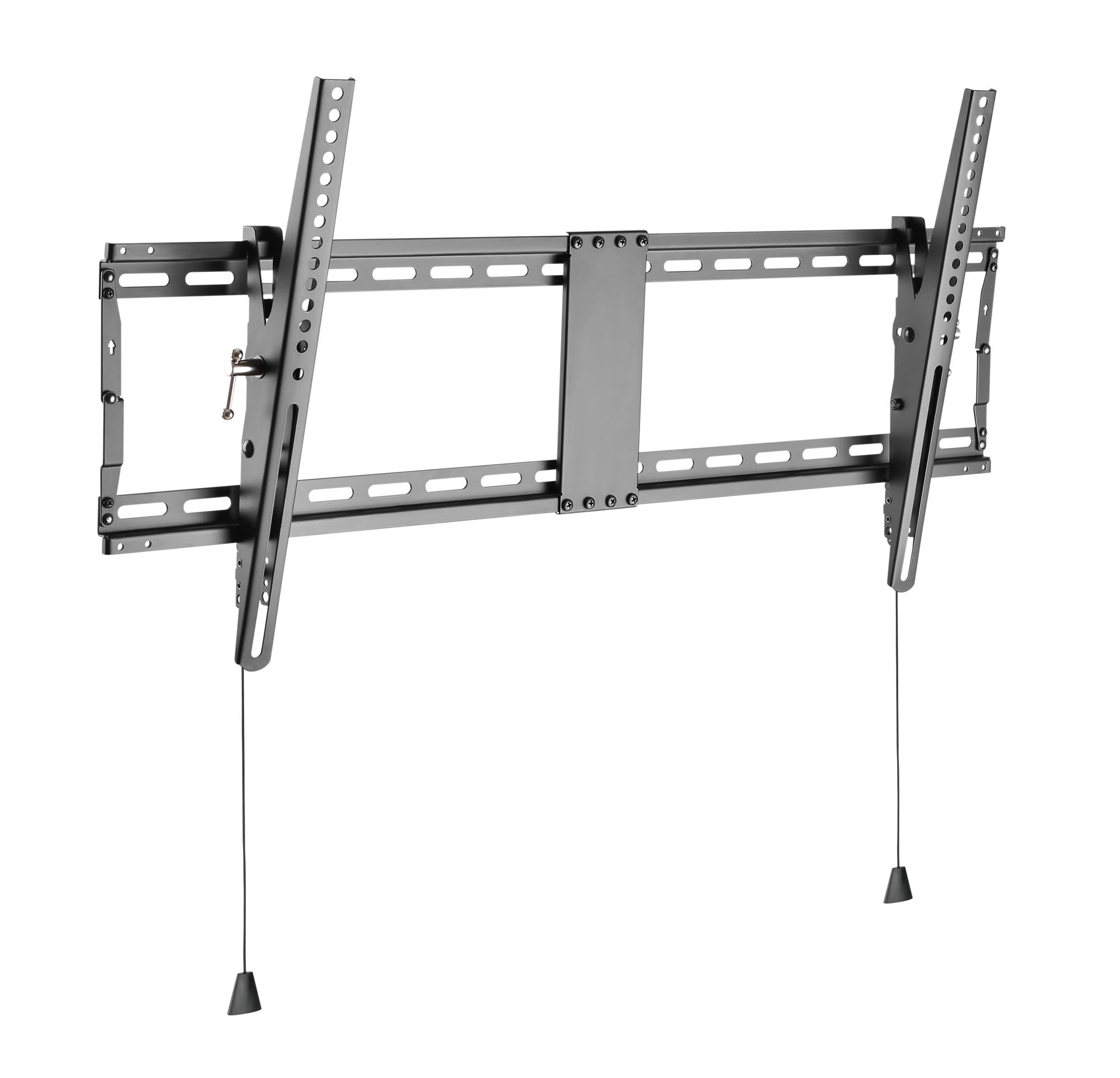 Staffa a muro inclinabile TV LED LCD 43-90'' robusta e pieghevole TECHLY