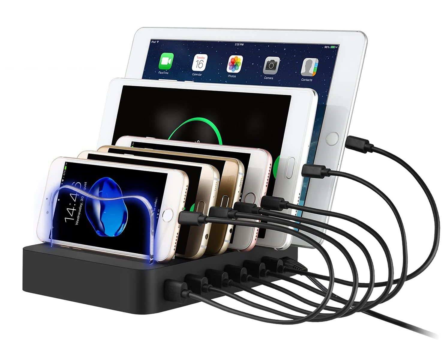Docking Station Stazione di ricarica 6 porte USB MANHATTAN