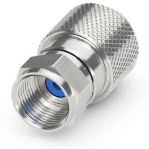 Confezione 10 Adattatori F per Cavi Diametro 6,8/7mm GOOBAY