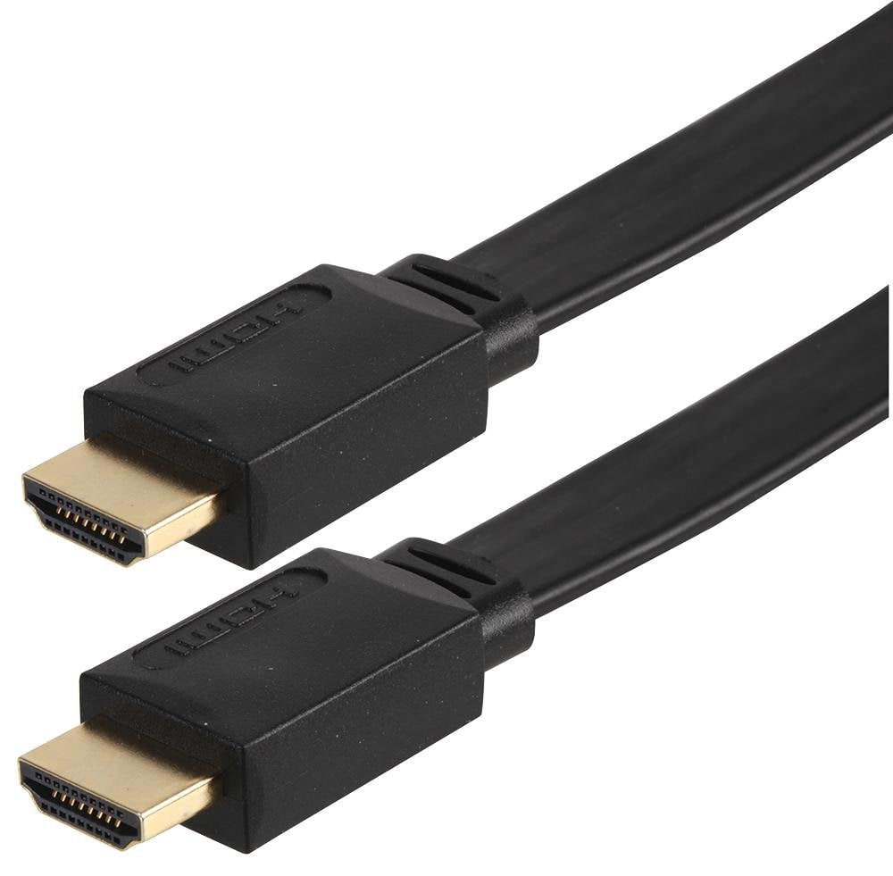 Cavo HDMI High Speed con Ethernet A/A M/M Piatto 3 metri TECHLY