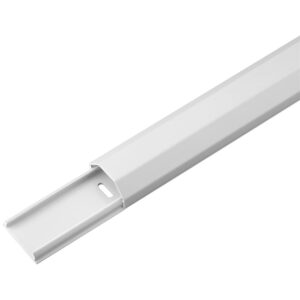 Canalina Passacavi in Alluminio per Cablaggio 33mm lunga 1,1 m Bianco GOOBAY