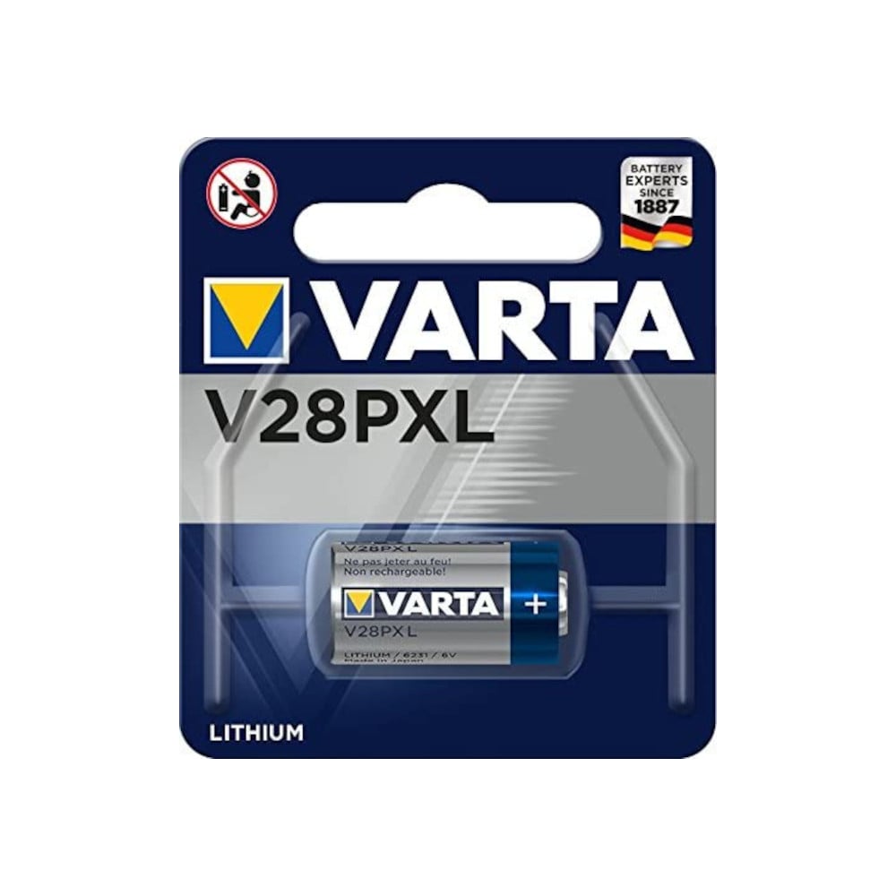 Blister 1 Batteria 6V Litio V 28 PXL 6231 VARTA