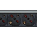 Multipresa 6 Posti da Rack 19'' con Interruttore Spina Italiana 1U TECHLY PROFESSIONAL