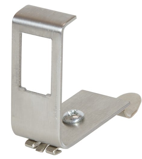 Adattatore per Modulo Keystone 1xRJ45 per guida DIN INTELLINET