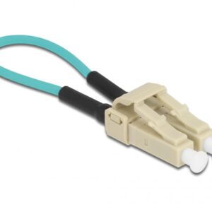 Cavo di Prova Accoppiatore Loopback Fibra Ottica Multimodale OM3 LC DELOCK