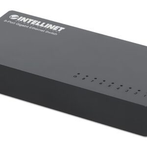 Gigabit Ethernet Switch 8 porte INTELLINET