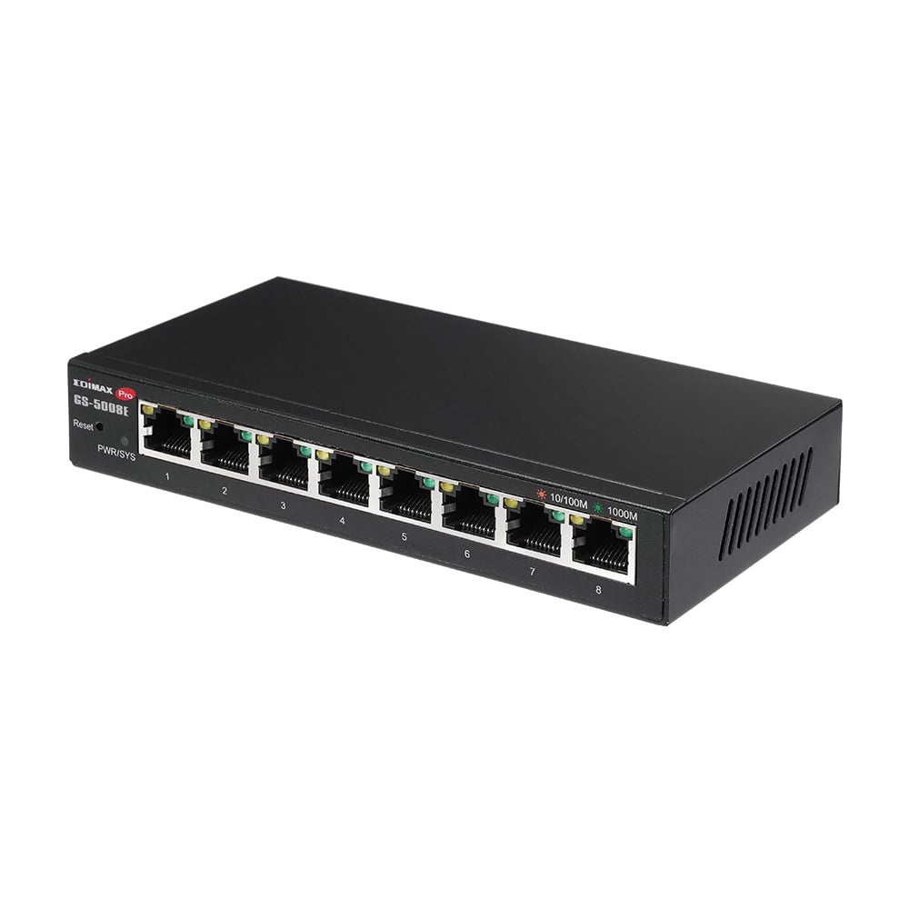 Smart Switch Web Gigabit 8 porte, GS5008E EDIMAX