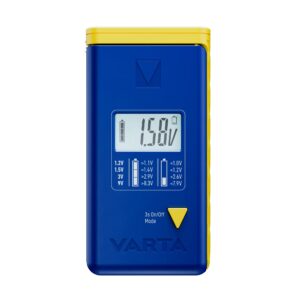 Tester Digitale con LCD Per Batterie VARTA