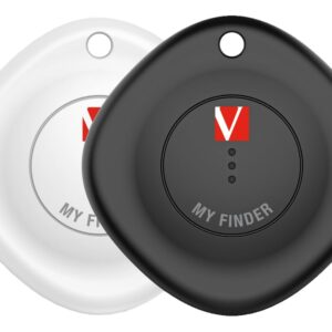 My Finder Dispositivo di Tracciamento Bluetooth Tracker v5.2 IP66 2 Pezzi VERBATIM